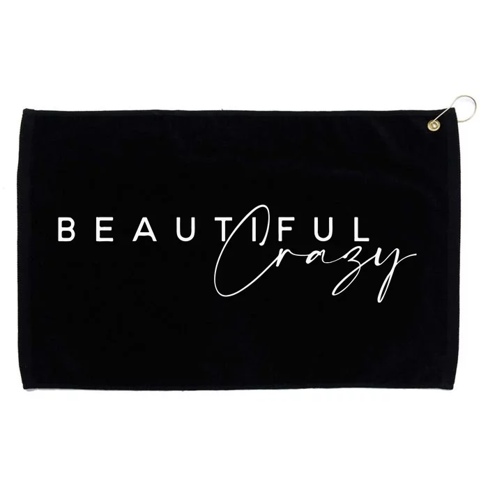 Beautiful Crazy Country Music Grommeted Golf Towel