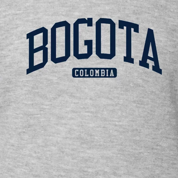 Bogota Colombia College University Style Toddler Sweatshirt