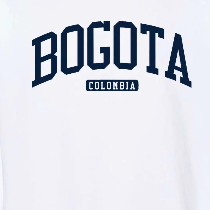 Bogota Colombia College University Style Garment-Dyed Sweatshirt