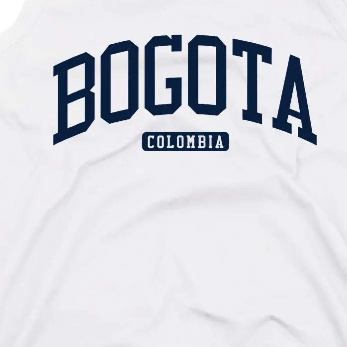 Bogota Colombia College University Style Tank Top