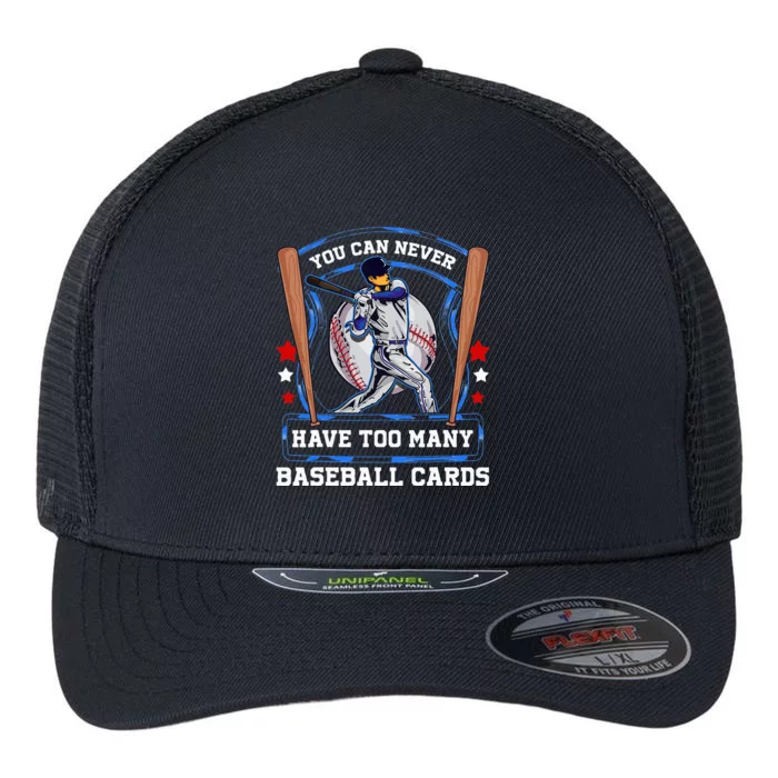 Baseball Cards Collector Flexfit Unipanel Trucker Cap