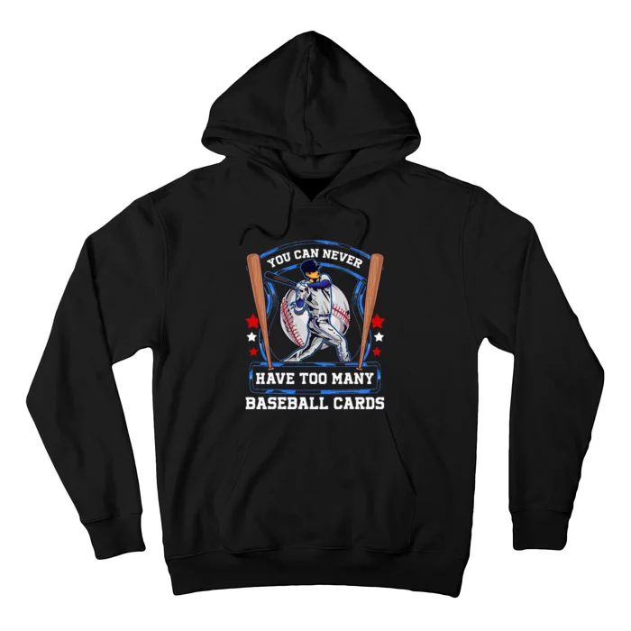 Baseball Cards Collector Hoodie