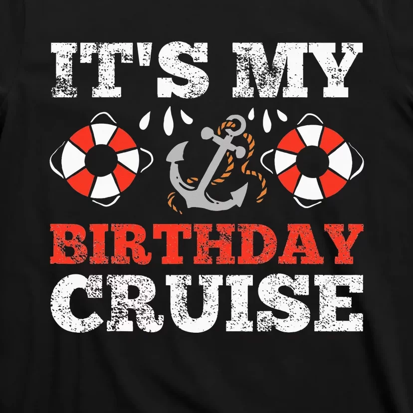 Birthday Cruise Cruising Boating Party T-Shirt