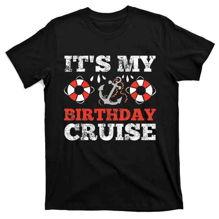 Birthday Cruise Cruising Boating Party T-Shirt