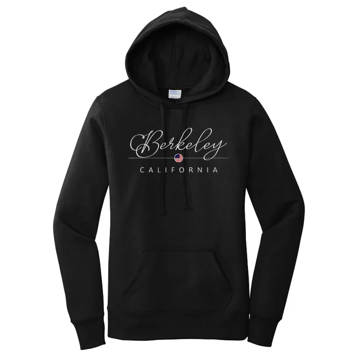 Berkeley California Ca On Berkeley Women's Pullover Hoodie