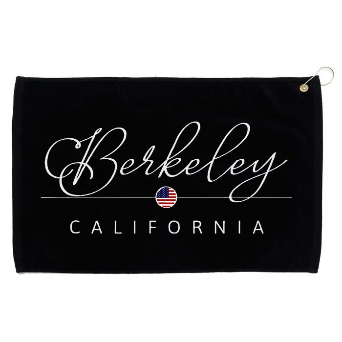 Berkeley California Ca On Berkeley Grommeted Golf Towel