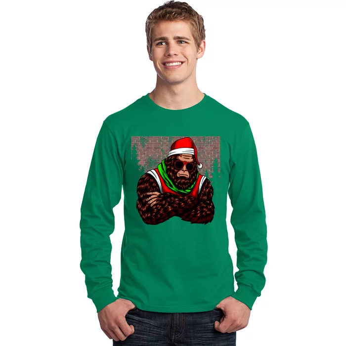 Bigfoot Christmas Cheer Long Sleeve Shirt