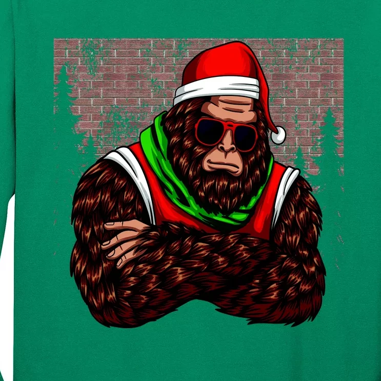 Bigfoot Christmas Cheer Long Sleeve Shirt