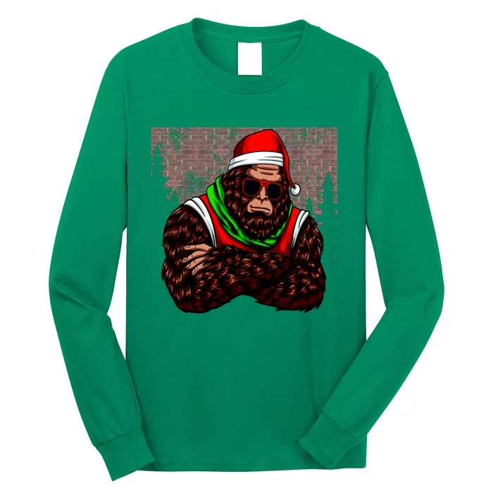 Bigfoot Christmas Cheer Long Sleeve Shirt