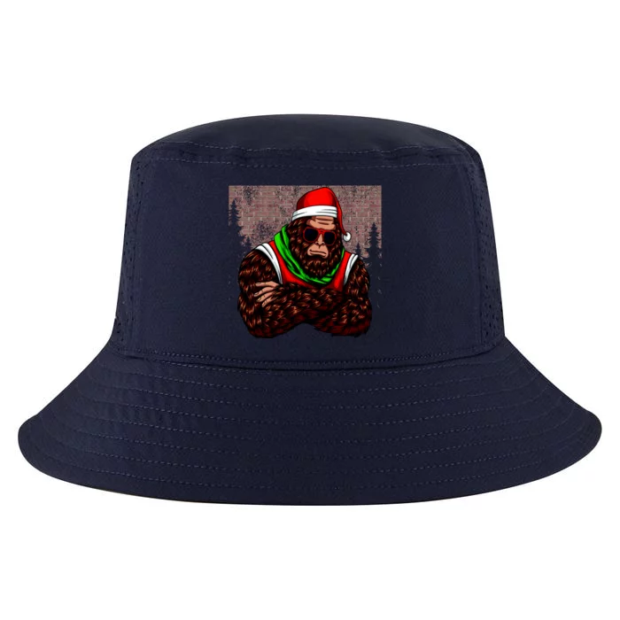 Bigfoot Christmas Cheer Cool Comfort Performance Bucket Hat