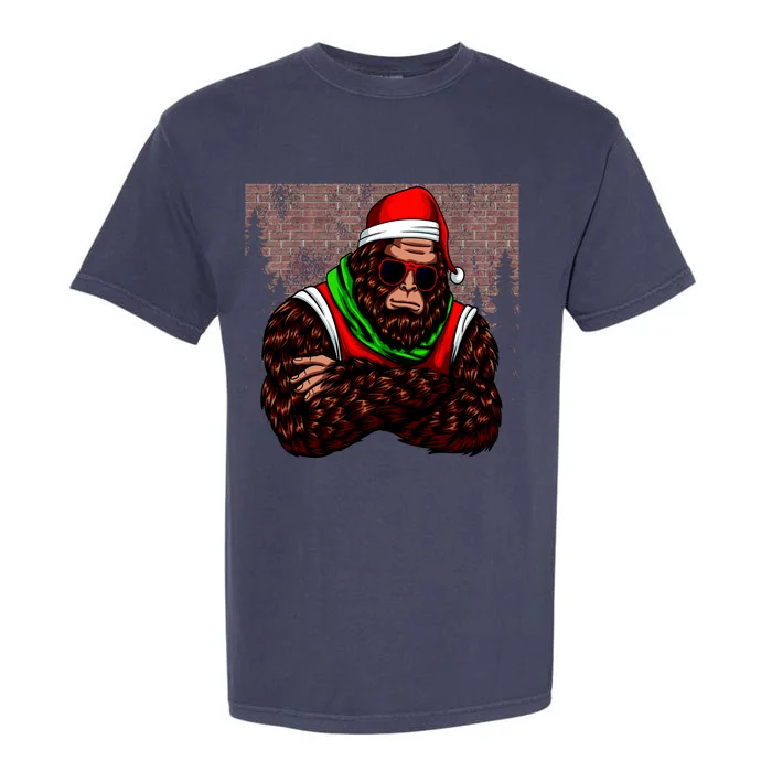 Bigfoot Christmas Cheer Garment-Dyed Heavyweight T-Shirt