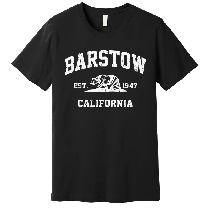 Barstow California CA Vintage State Athletic Style Premium T-Shirt