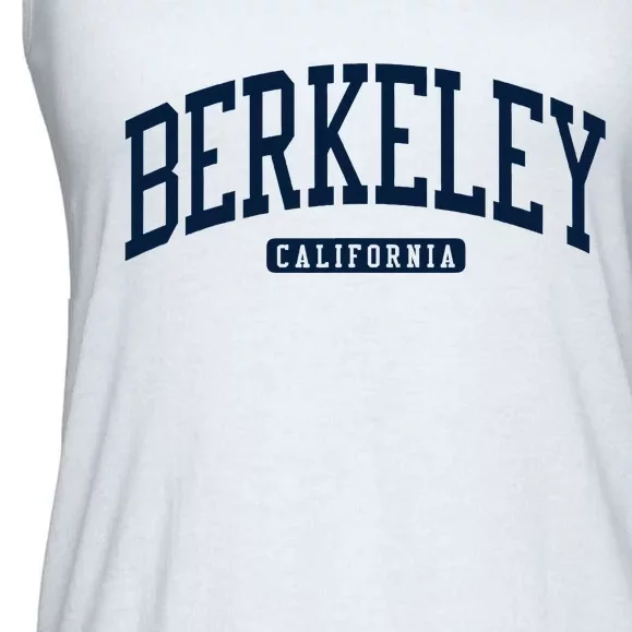 Berkeley California Ca College Style Ladies Essential Flowy Tank