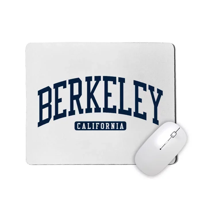 Berkeley California Ca College Style Mousepad