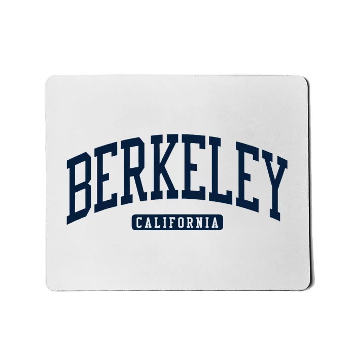 Berkeley California Ca College Style Mousepad