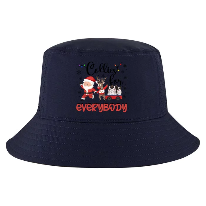 Border Collie Christmas Collies For Everybody Xmas Meaningful Gift Cool Comfort Performance Bucket Hat