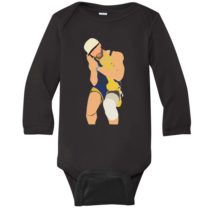 Bareface Clothing Curry Night Night Baby Long Sleeve Bodysuit