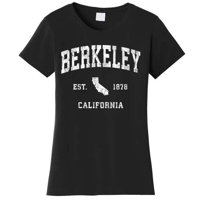 Berkeley California Ca Vintage Athletic Women's T-Shirt