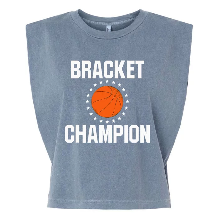 Bracket Champion College Basketball Tournament Garment-Dyed Women's Muscle Tee