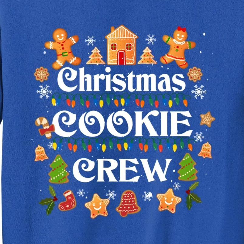 Bakers Christmas Cookie Crew Family Baking Team Holiday Cute Meaningful Gift Tall Sweatshirt