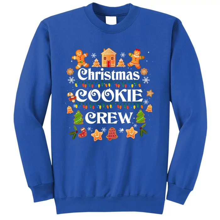 Bakers Christmas Cookie Crew Family Baking Team Holiday Cute Meaningful Gift Tall Sweatshirt