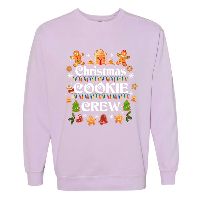 Bakers Christmas Cookie Crew Family Baking Team Holiday Cute Meaningful Gift Garment-Dyed Sweatshirt