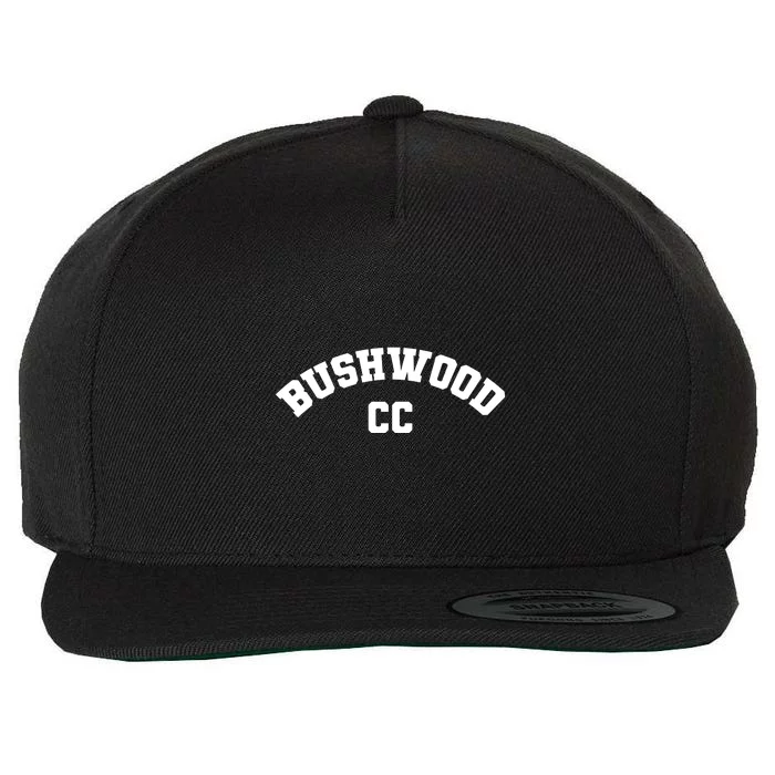 Bushwood Country Club Golfing Golf Pocket Logo Wool Snapback Cap