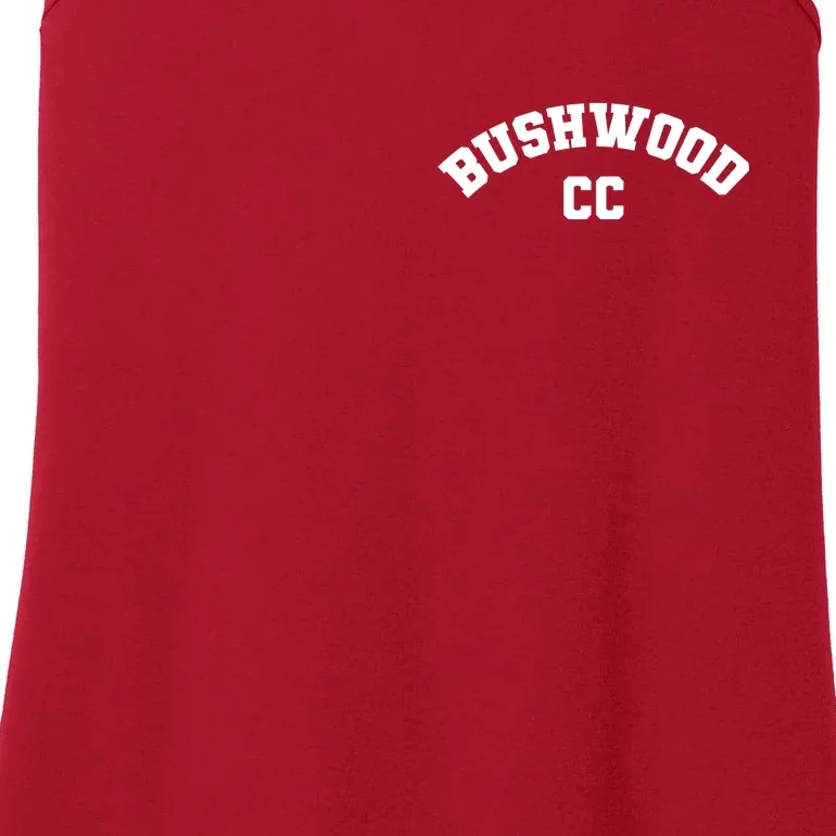 Bushwood Country Club Golfing Golf Pocket Logo Ladies Essential Tank