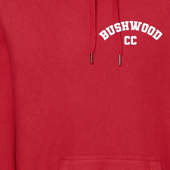 Bushwood Country Club Golfing Golf Pocket Logo Premium Hoodie