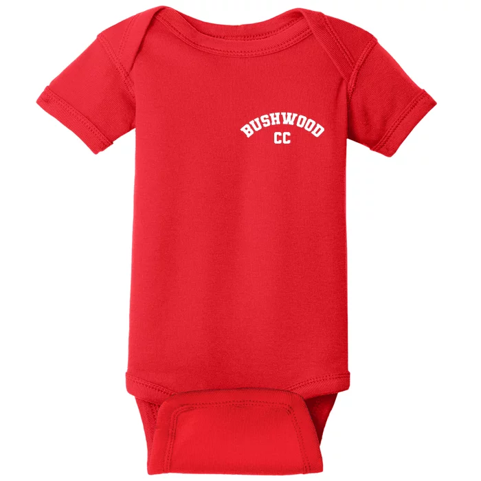 Bushwood Country Club Golfing Golf Pocket Logo Baby Bodysuit