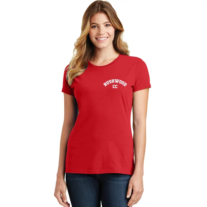 Bushwood Country Club Golfing Golf Pocket Logo Women's T-Shirt