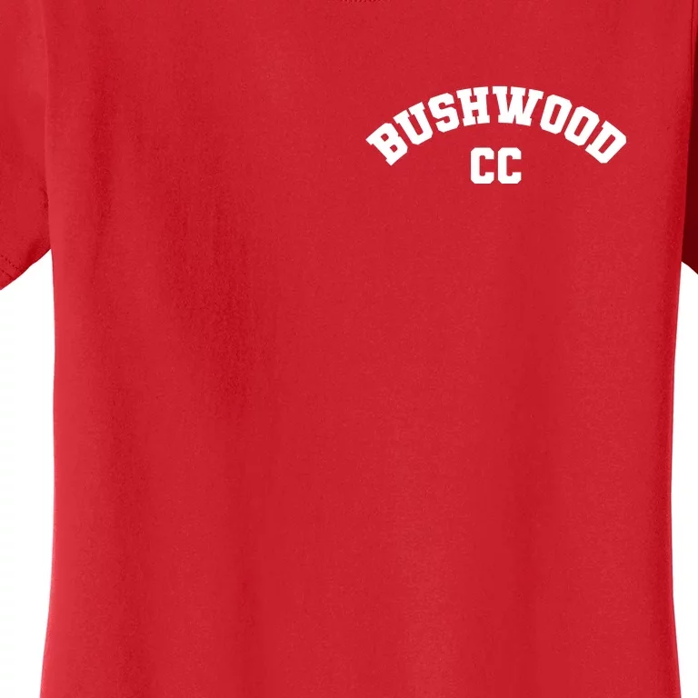 Bushwood Country Club Golfing Golf Pocket Logo Women's T-Shirt