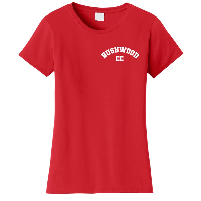 Bushwood Country Club Golfing Golf Pocket Logo Women's T-Shirt