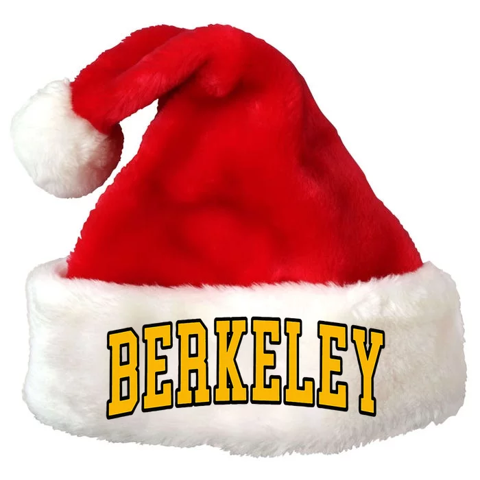 Berkeley California Ca Arched Premium Christmas Santa Hat