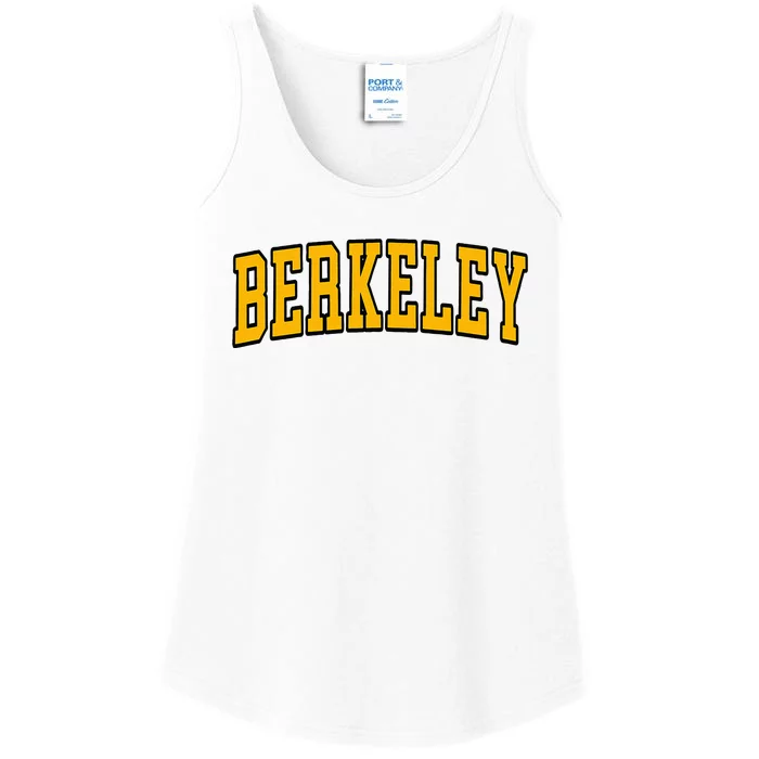 Berkeley California Ca Arched Ladies Essential Tank