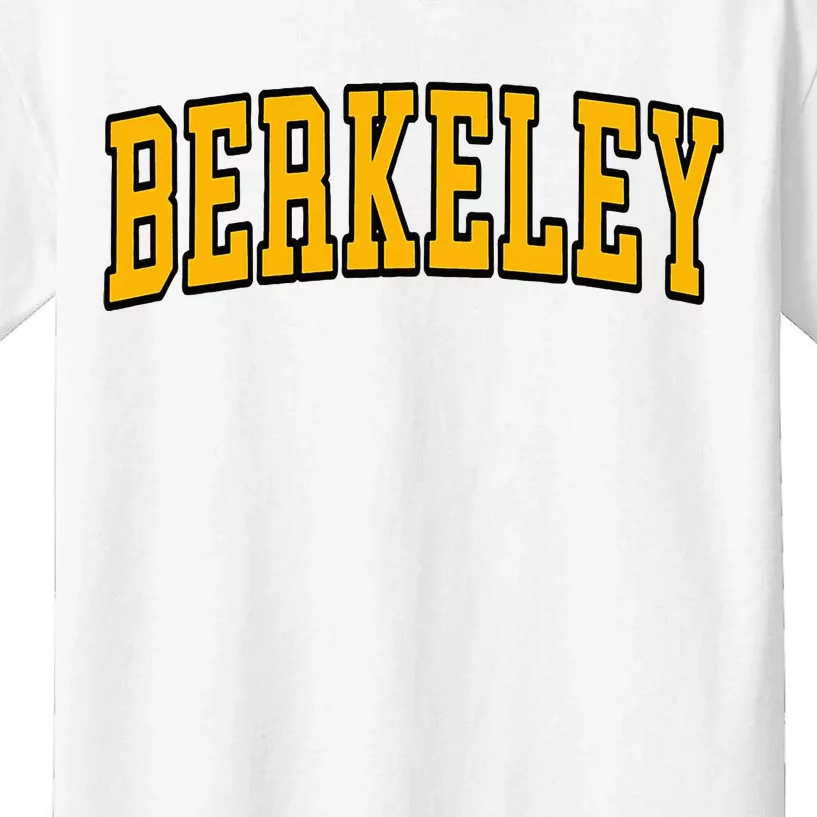 Berkeley California Ca Arched Kids T-Shirt