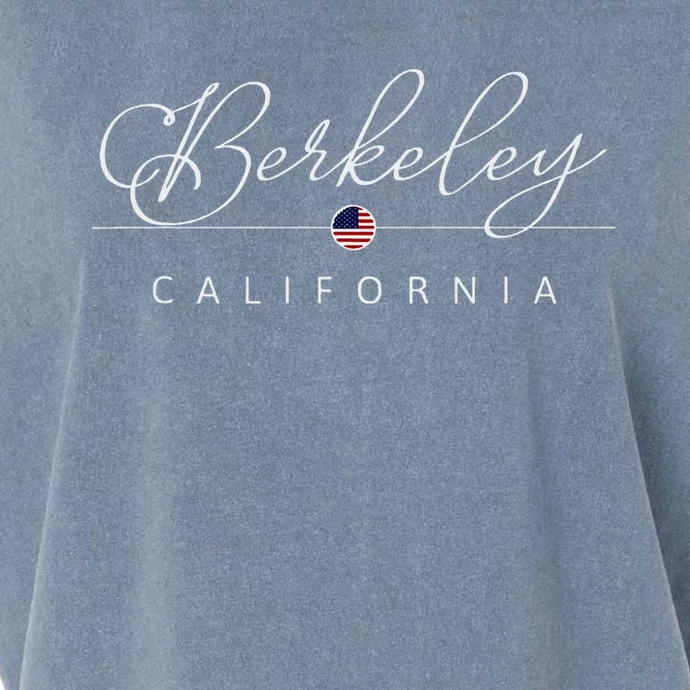 Berkeley California Ca On Berkeley Garment-Dyed Women's Muscle Tee