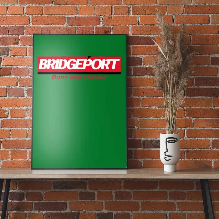 Bridgeport Connecticut Caldor Born And Raised Poster