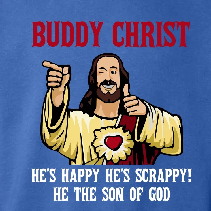 Buddy Christ Christmas Cool Jesus Religious Christian Toddler Hoodie