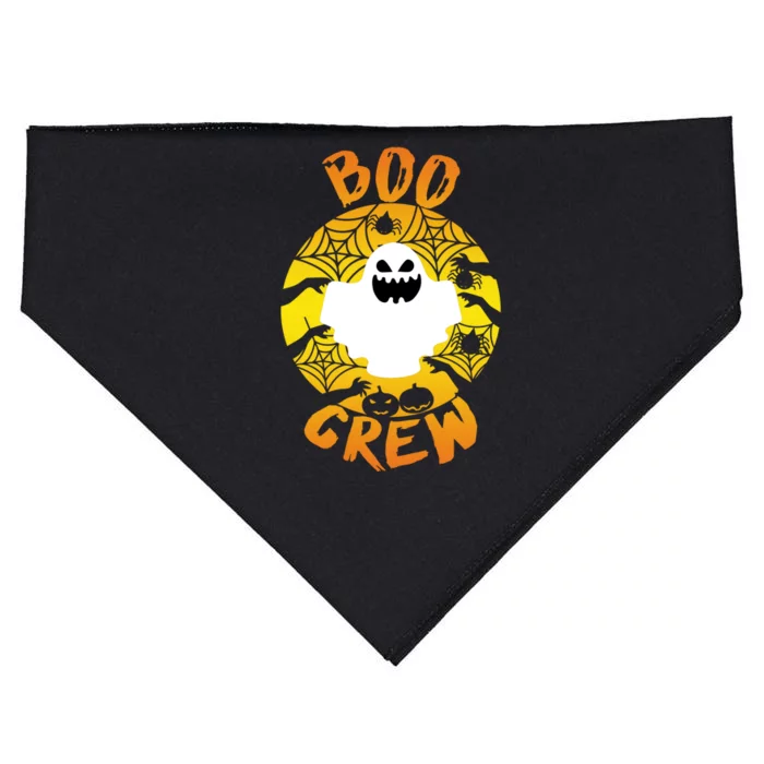 Boo Crew Cute Halloween Ghost USA-Made Doggie Bandana