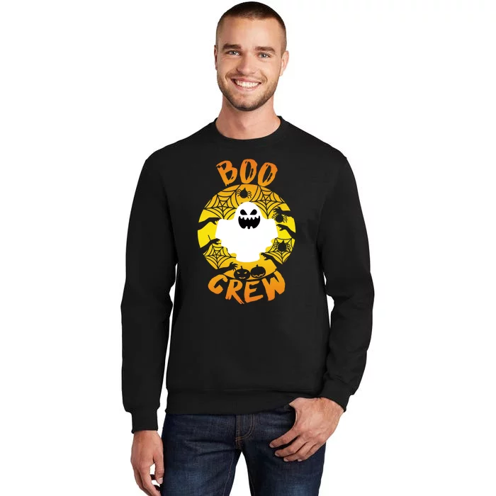 Boo Crew Cute Halloween Ghost Sweatshirt