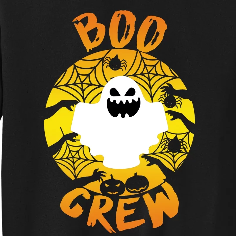 Boo Crew Cute Halloween Ghost Sweatshirt