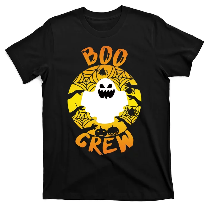 Boo Crew Cute Halloween Ghost T-Shirt