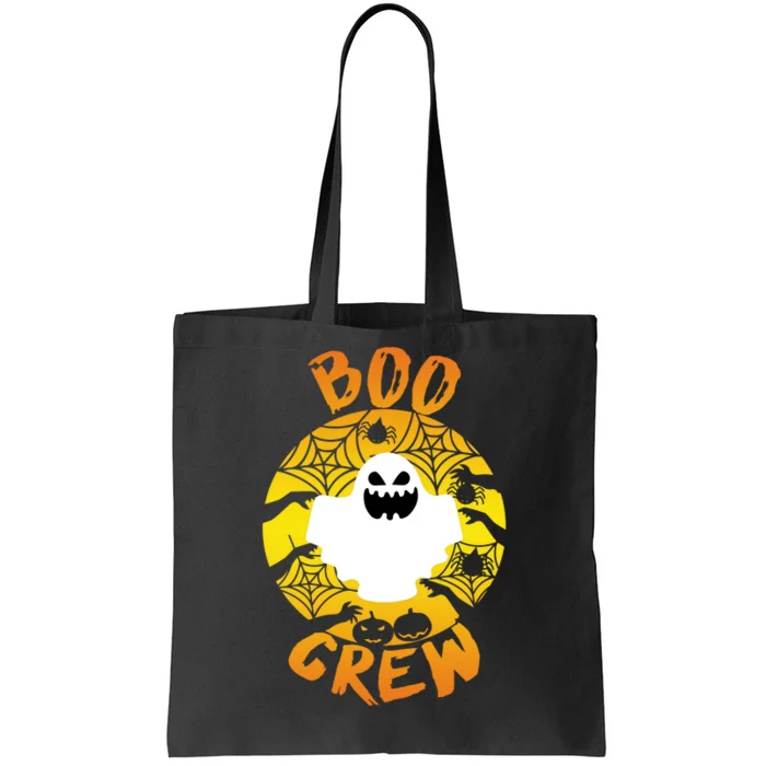 Boo Crew Cute Halloween Ghost Tote Bag