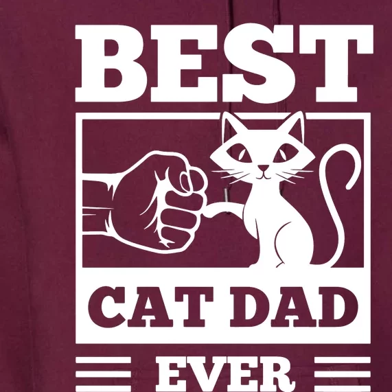 Best Cat Dad Premium Hoodie