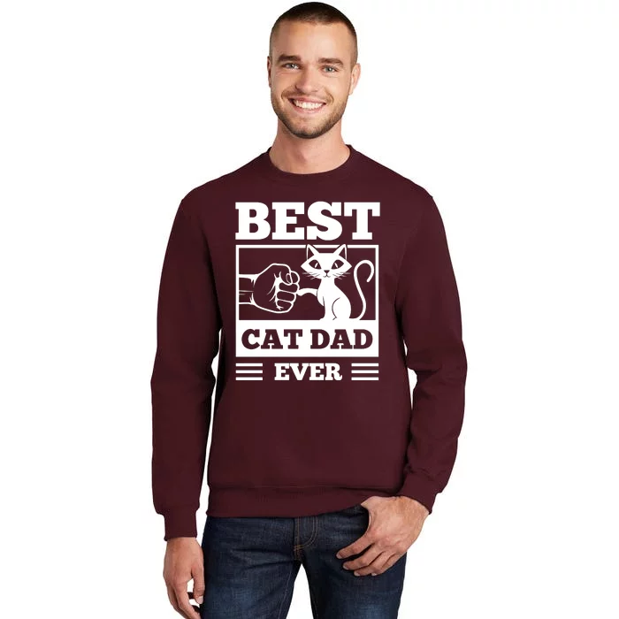 Best Cat Dad Tall Sweatshirt