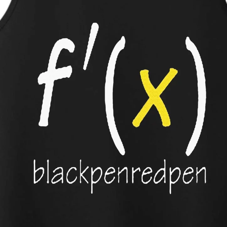 Blackpenredpen Calculus Derivatives For You Performance Tank