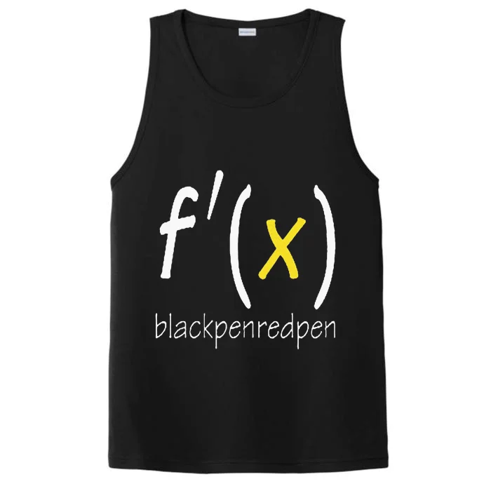 Blackpenredpen Calculus Derivatives For You Performance Tank