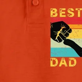 Best Cat Dad Ever Funny Cat Daddy Fist Bump Fathers Day Dry Zone Grid Performance Polo