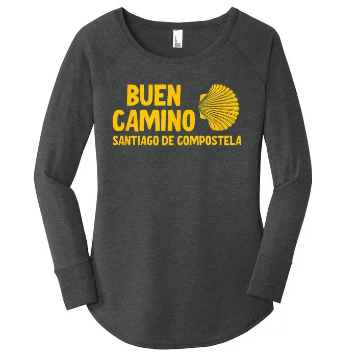 Buen Camino De Santiago De Compostela Women's Perfect Tri Tunic Long Sleeve Shirt